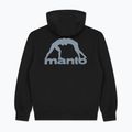 Felpa da uomo MANTO Peaceful Violence Hoody nero 5