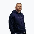 Felpa da uomo MANTO Peaceful Violence Hoody blu navy 3