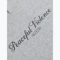 Felpa da uomo MANTO Peaceful Violence Hoody grigio 6