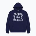 Felpa da uomo MANTO Defend Hoody blu navy
