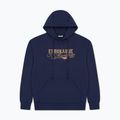 Felpa da uomo MANTO Resolve Hoody blu navy