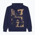 Felpa da uomo MANTO Resolve Hoody blu navy 2