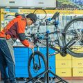 Cavalletto per bici di servizio Rockbros MP-02 nero 9