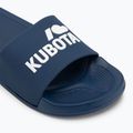 Infradito Kubota Basic da uomo blu navy 7