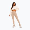 Leggings da allenamento donna Octagon Legion Ribber beige 2
