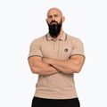 Polo uomo Octagon Legion Tipped Small Logo 3D Polo beige 3