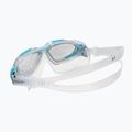 AQUA-SPEED Bora maschera da nuoto blu chiaro/scuro 4