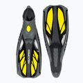 AQUA-SPEED Pinne da snorkeling inox nero/giallo 2