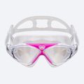 AQUA-SPEED maschera da nuoto per bambini Zephyr rosa/trasparente 2