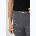 Pantaloni termici da uomo Viking Lan Pro dark grey/light grey 3