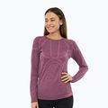Maglia termica a manica lunga da donna Viking Lan Pro claret/light pink