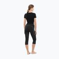 Pantaloni termici da donna Viking Etna 2.0 3/4 black/purple 3