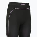 Pantaloni termici da donna Viking Etna 2.0 3/4 black/purple 9