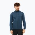 Felpa da trekking uomo Viking Admont Full Zip navy