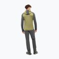 Felpa da trekking uomo Viking Birger Hoodie olive/dark grey 2