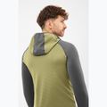 Felpa da trekking uomo Viking Birger Hoodie olive/dark grey 5