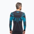 Maglia termica a manica lunga da uomo Brubeck Dry graphite/blue 2
