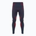 Pantaloni termoattivi da uomo Brubeck LE13270 Dry blu scuro/rosso 3