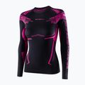 Maglia termica da donna Brubeck Dry nero/fucsia 3