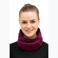 Snood Brubeck in lana color prugna 2