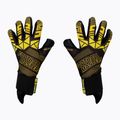 Guanti da portiere per bambini Football Masters Fenix nero/giallo