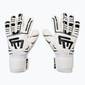 Guanti da portiere per bambini Football Masters Symbio NC bianco