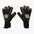Guanti da portiere Football Masters Voltage Plus NC v 4.0 nero/oro