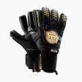 Guanti da portiere Football Masters Voltage Plus NC v 4.0 nero/oro 4