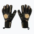 Guanti da portiere per bambini Football Masters Voltage Plus RF v 4.0 nero/oro
