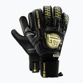 Guanti da portiere per bambini Football Masters Voltage Plus RF v 4.0 nero/oro 4