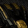 Guanti da portiere per bambini Football Masters Voltage Plus RF v 4.0 nero/oro 8