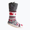 Glovii GQ4 bianco/rosso/grigio pantofole riscaldate con calzini