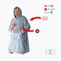 Glovii GU1G poncho riscaldato grigio con connessione USB 6