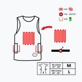 Glovii GMV2 gilet riscaldato in neoprene nero 9