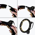 Hula hop con peso e contatore HMS HHM13 nero/oro 10