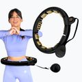 Hula hop con peso e contatore HMS HHM13 nero/oro 11