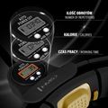 Hula hop con peso e contatore HMS HHM13 nero/oro 17