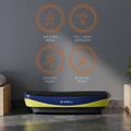Piattaforma vibrante HMS SVP11 dark blue/lime 6