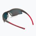 Occhiali da sole GOG Falcon Xtreme opaco gun/rosso/rosso policromatico 3