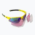 Occhiali da sole GOG Falcon Xtreme giallo neon/nero/verde policromatico