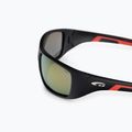 Occhiali da sole GOG Maldo nero opaco/rosso/rosso specchiato 5