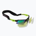Occhiali da sole GOG Faun 2021 nero/verde/verde policromatico