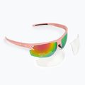 Occhiali da sole GOG Ether opaco rosa polveroso/nero/rosa policromatico 6