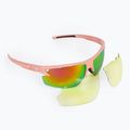 Occhiali da sole GOG Ether opaco rosa polveroso/nero/rosa policromatico 7