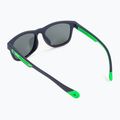 Occhiali da sole per bambini GOG Alfie matt blu navy/verde/fumo 2