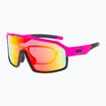Occhiali da sole GOG Annapurna rosa neon opaco/nero/rosso policromatico 4