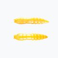 Libra Lures Kukolka Krill esca in gomma gialla