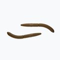 Libra Lures Fatty D'Worm Krill esca in gomma 10 pz. marrone