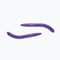 Libra Lures Fatty D'Worm Krill esca in gomma 10 pezzi viola con glitter