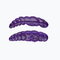 Libra Lures Largo Krill esca in gomma 10 pezzi viola con glitter